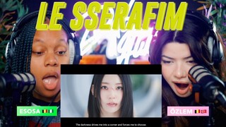 LE SSERAFIM (르세라핌) UNFORGIVEN TRAILER 'Burn the Bridge' reaction