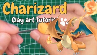 Charizard clay art tutorial.