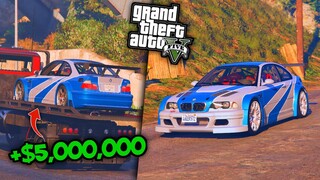 MISI EPIC PENCURIAN MOBIL BALAP LANGKA MOST WANTED - GTA 5 MOD