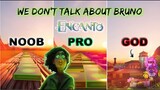Encanto - We Don't Talk About Bruno - Noob vs Pro vs God (Fortnite Music Blocks) With Map Code!