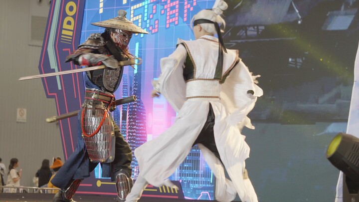 Chengdu Comic Exhibition - Bad Guys, Bad Handsome, live shot of the World Cosplay Summit Compe*on