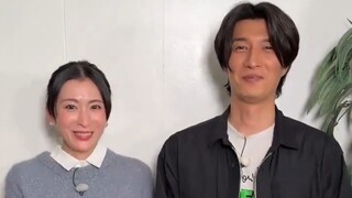 Hiroshige Amano (Sakuya Tachibana/Gulodi) and Akiko Hinata (Iroki) promote the high-cost-performance