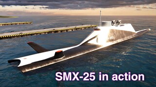 Modern Warships: SMX-25 Submarine one of the bad to use Submarine in this game.