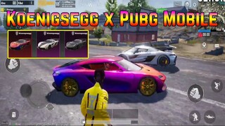 Koenigsegg x Pubg Mobile - New Koenigsegg Car in Pubg Mobile | New Skin Dacia, Coupe RB | Xuyen Do