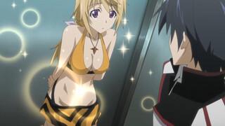 High energy ahead! What will be the reaction if a girl wears a swimsuit to a male protagonist? Those
