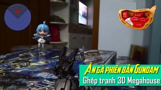 Ăn gà phiên bản Gundam | Ghép tranh 3D Megahouse | PUBG