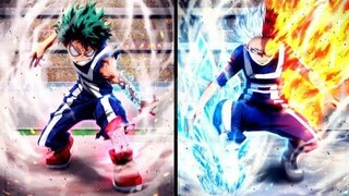 Midoriya Vs Todoroki [AMV] Light it Up