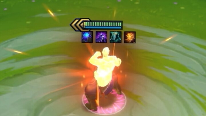Two-Star Minigunner vs. Three-Star Blind Monk with Four Items