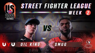 Oil King (Rashid) vs. Smug (Balrog) - FT2 - Street Fighter League Pro-US 2022 Week 2