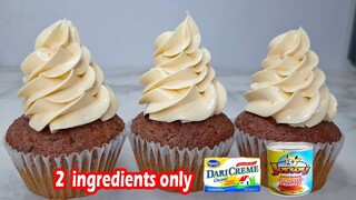 CONDENSED MILK BUTTERCREAM FROSTING | HOW TO MAKE FROSTING | EASY DESSERT RECIPE | Birthday Cake