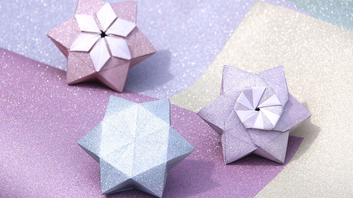 [Tutorial Origami] Cara Melipat Kotak Penyimpanan Segi Enam Sederhana