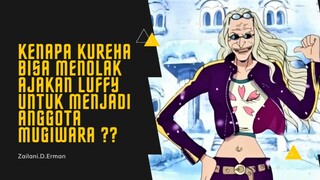 Kenapa Kureha menolak ajakan Luffy?? Menurut kalian??