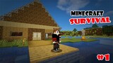 RUMAH PERTAMA - Minecraft Survival #1