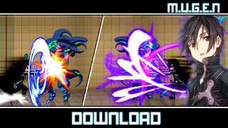 Kirito V2 JUS Edit By PainTube - Mugen JUS Char