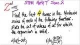 2nd way: STPM Math 2 Sem.2  Ex 11.4 Find the first 4 terms in the Maclaurin series of each of ...