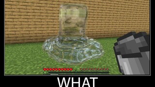 Minecraft รออะไร meme part 24 น้ำที่เหมือนจริง