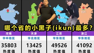 Which province has the most ikun (Little Black People)? You'll find out after reading this ranking! 