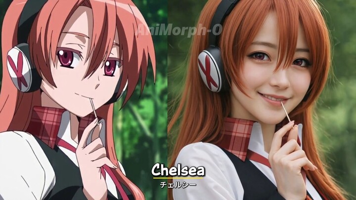 Akame Ga Kill Characters as Real People | AI Transformation