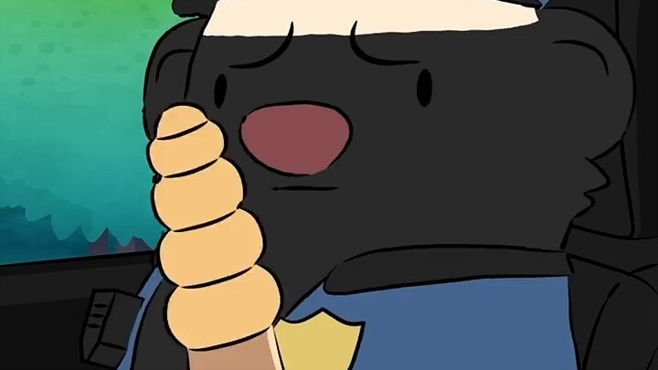 蜜獾警官和响尾蛇