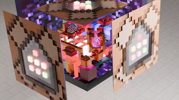 【Minecraft】Khi tôi mở một khối lệnh ra...