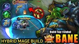 Offlane Monster!! Bane with Hybrid Mage Build is Broken!! - Build Top 1 Global Bane ~ MLBB