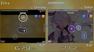 Inori Minase - MELODY FLAG +HDDT | Chirony vs  Sekai