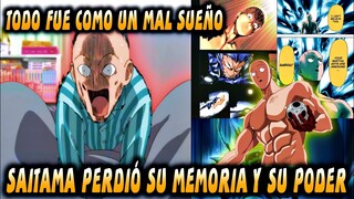 SAITAMA PERDIÓ SU MEMORIA Y SUS NUEVOS PODERES ??? OPM 168-213