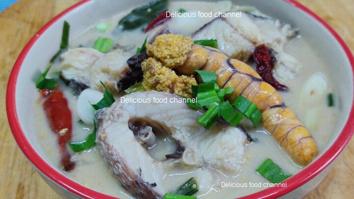 តុងយ៉ាំខ្ទិះត្រីរ៉ស់ លំដាប់ម្ហូបឆ្ងាញ់ពិសេស how to makeTom yum Delicious food channel