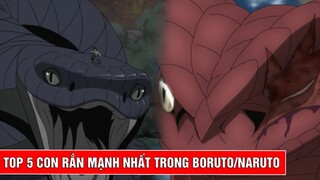 Top 5 con rắn mạnh nhất trong Naruto Boruto Next Generations