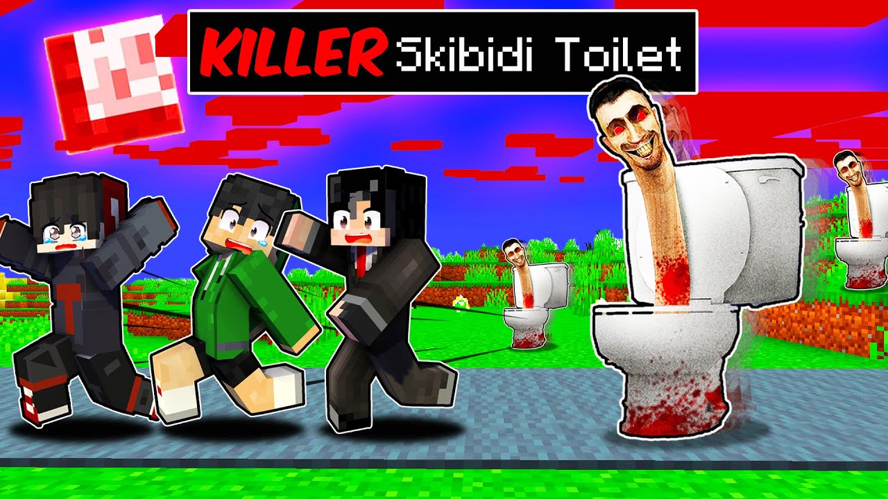 Skibidi toilet VS Cameraman Addon in Minecraft PE 