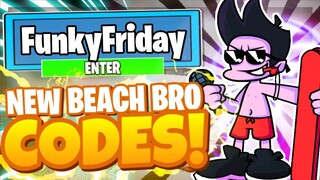 ALL NEW *BEACH BRO* UPDATE OP CODES! Roblox Funky Friday