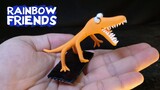 ROBLOX | Making Rainbow Friends Sculptures - Orange Monster Clay