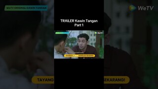 Trailer #WeTVOriginalKawinTangan part 1 😍💓 #RezaRahardian #MikaTambayong #shorts