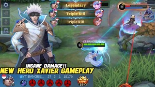 Hero Baru Xavier Best build & Combo Skill - Mobile Legends Bang Bang