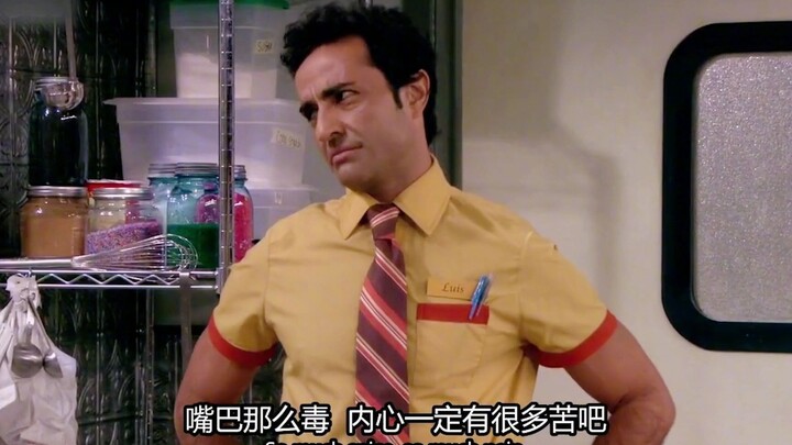 [2 Broke Girls] The blossoming teen Louise is here! She’s after Oleg every single day!