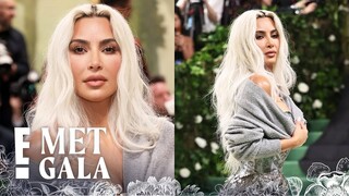 WAIST SNATCHED!! Kim Kardashian SHOCKS at the 2024 Met Gala | E!