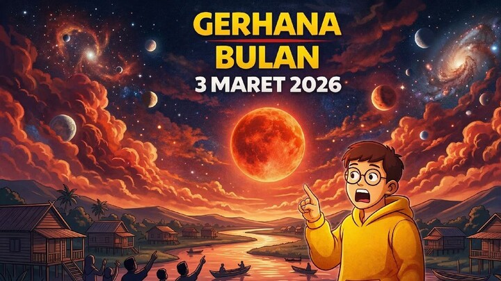 Blood Moon 3 Maret 2026! Ini Faktanya