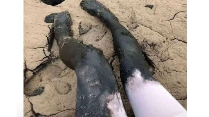 Rare Black Stockings Production Process