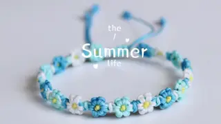 [DIY]How to knit flower string
