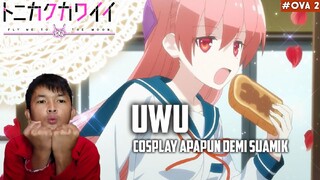 AKU TIDAK TAHANNN!! | Tonikaku Kawaii: Seifuku (OVA 2) REACTION INDO