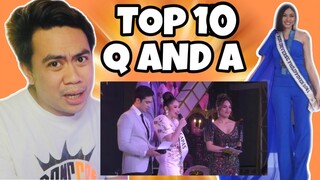 ATEBANG REACTION | TOP 10 BB. KANLAHI Q AND A SEGMENT | BEA LUIGI GOMEZ AS JUDGE