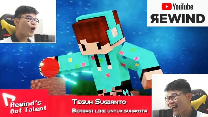 SANGAT SEMPURNA ! REACTION MINECRAFT YOUTUBE REWIND 2020 INDONESIA