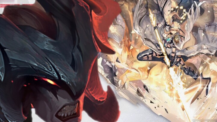 Pedang Iblis Kegelapan menarik pertahanan sang Ksatria