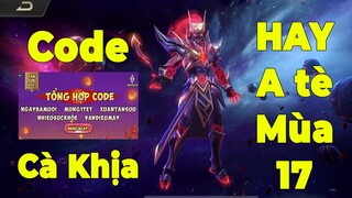 Liên Quân bị Cà Khịa vì 5 Giftcode FREE Hayate bị Dọa Phá Game "Tôi vẫn ổn" Mùa 17 TNG