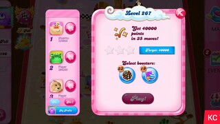 CANDY CRUSH SAGA LEVEL 267 (NEW VERSION)