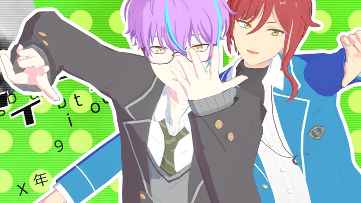 【MMD】神秘挑染不对称鬓发男两位的ロキ