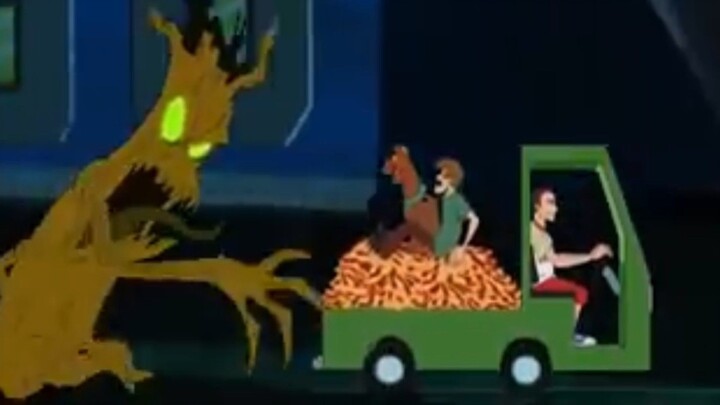 Scooby doo di kejar monster pohon