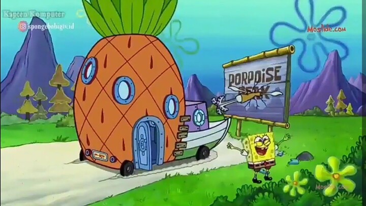Kendaraan nanas Spongebob || Spongebob terbaru bahasa Indonesia