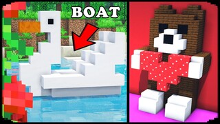 Minecraft: 10+ VALENTINE'S DAY Build Hacks and Ideas