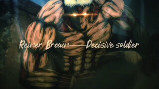 [Attack on Titan] Reiner: "The armor is broken for a while, but handsome is for a lifetime!"